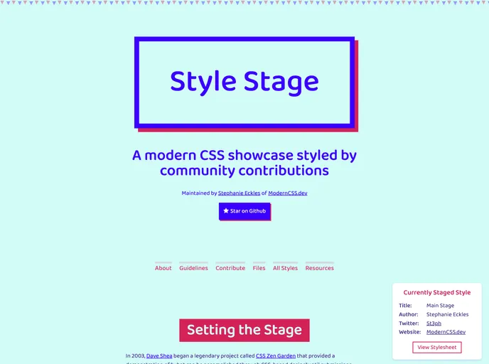 Stylestage screenshot